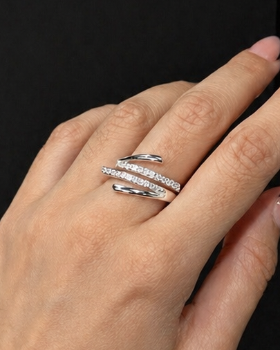 ANILLO ACERO BLANCO 7