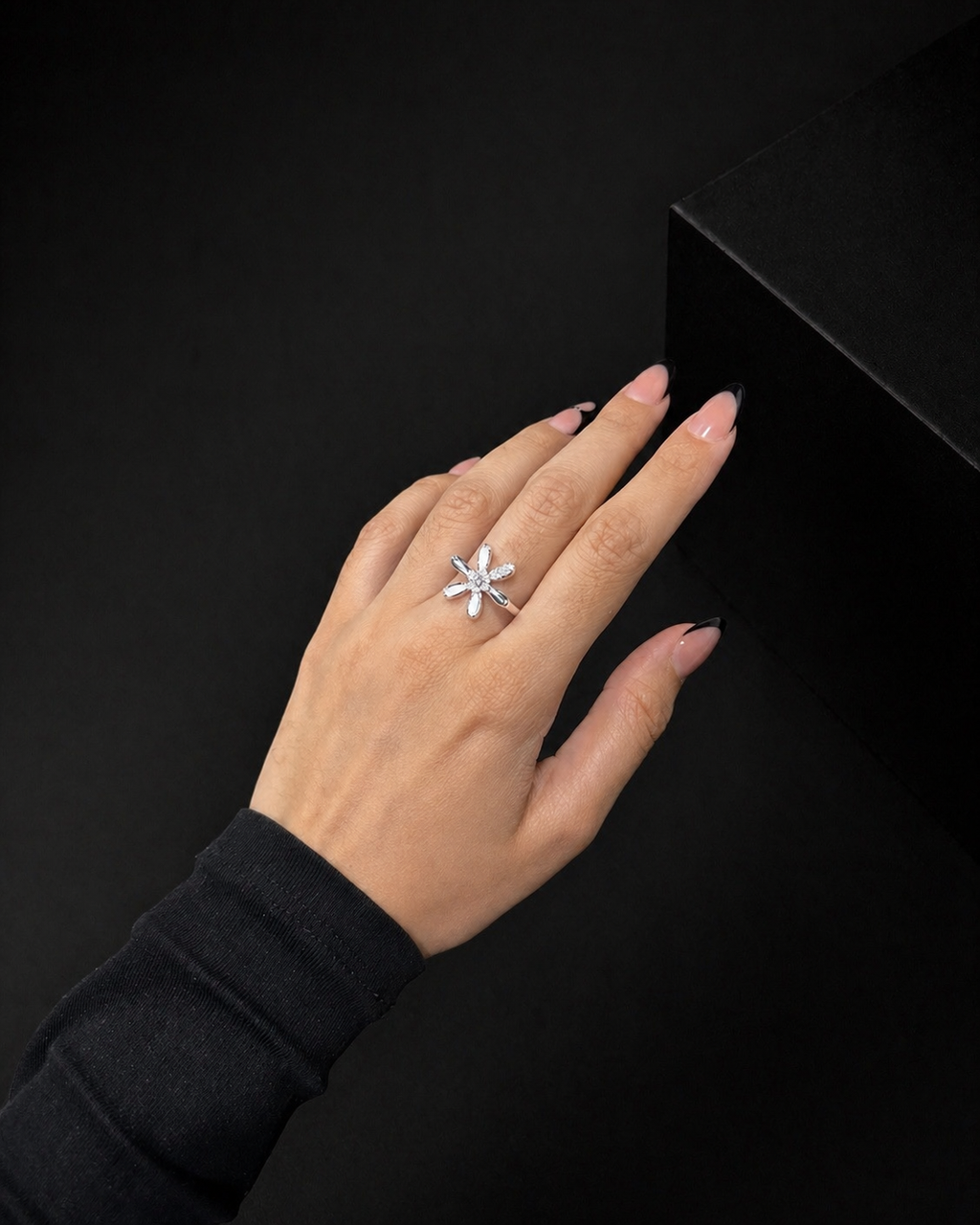 ANILLO ACERO BLANCO 8