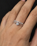 ANILLO ACERO BLANCO 13