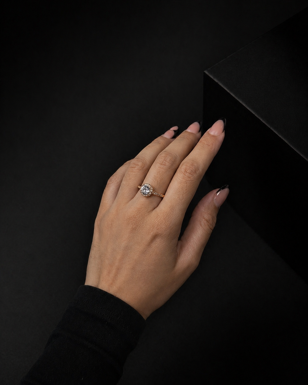 ANILLO ACERO DORADO 3